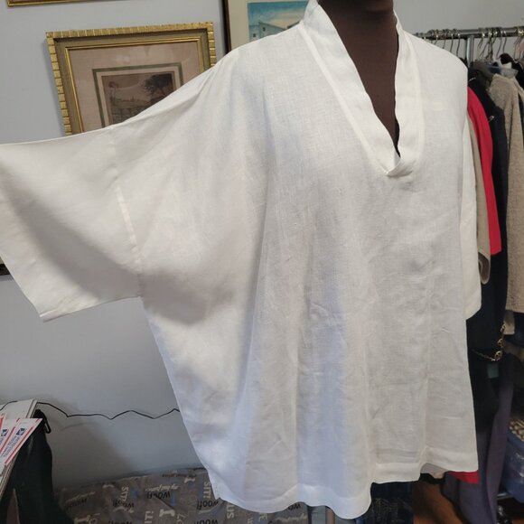 Eskandar European Design 100% Linen Top Size - Picture 5 of 11